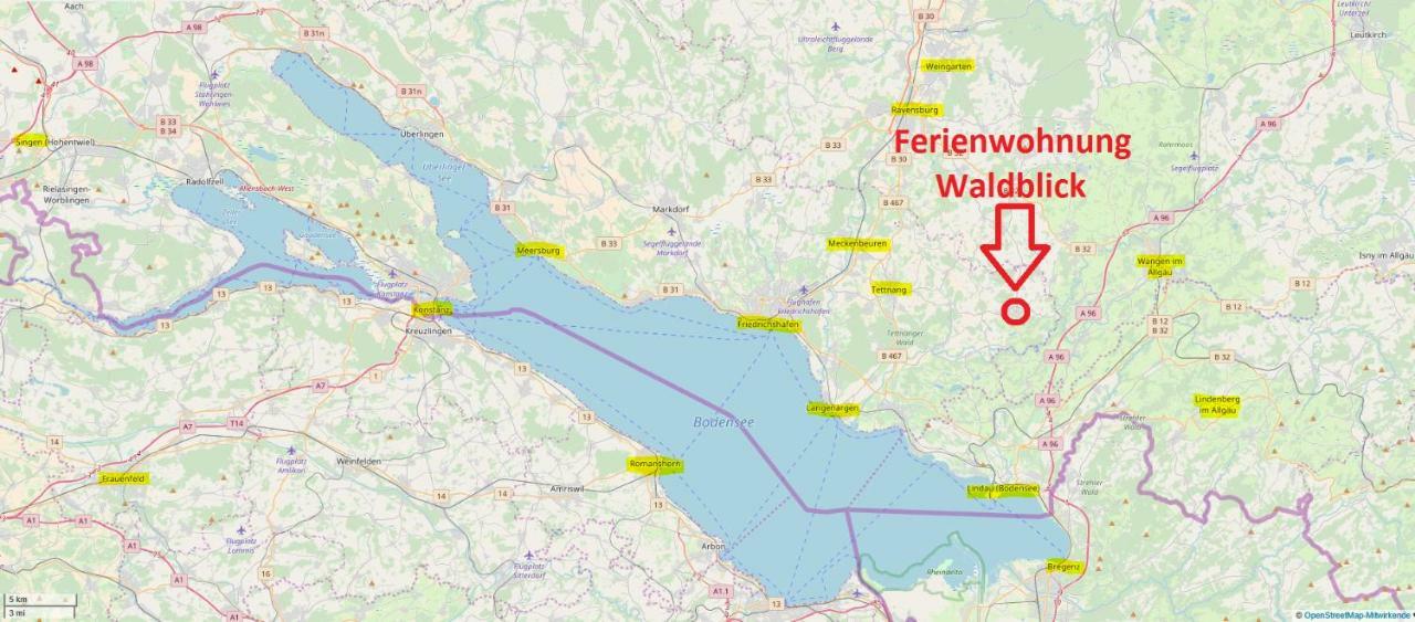 Ferienwohnung Waldblick 诺伊基希 外观 照片